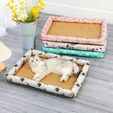 Promotion 49% OFF - Ice Rattan Cooler Bed for Cats/Dogs